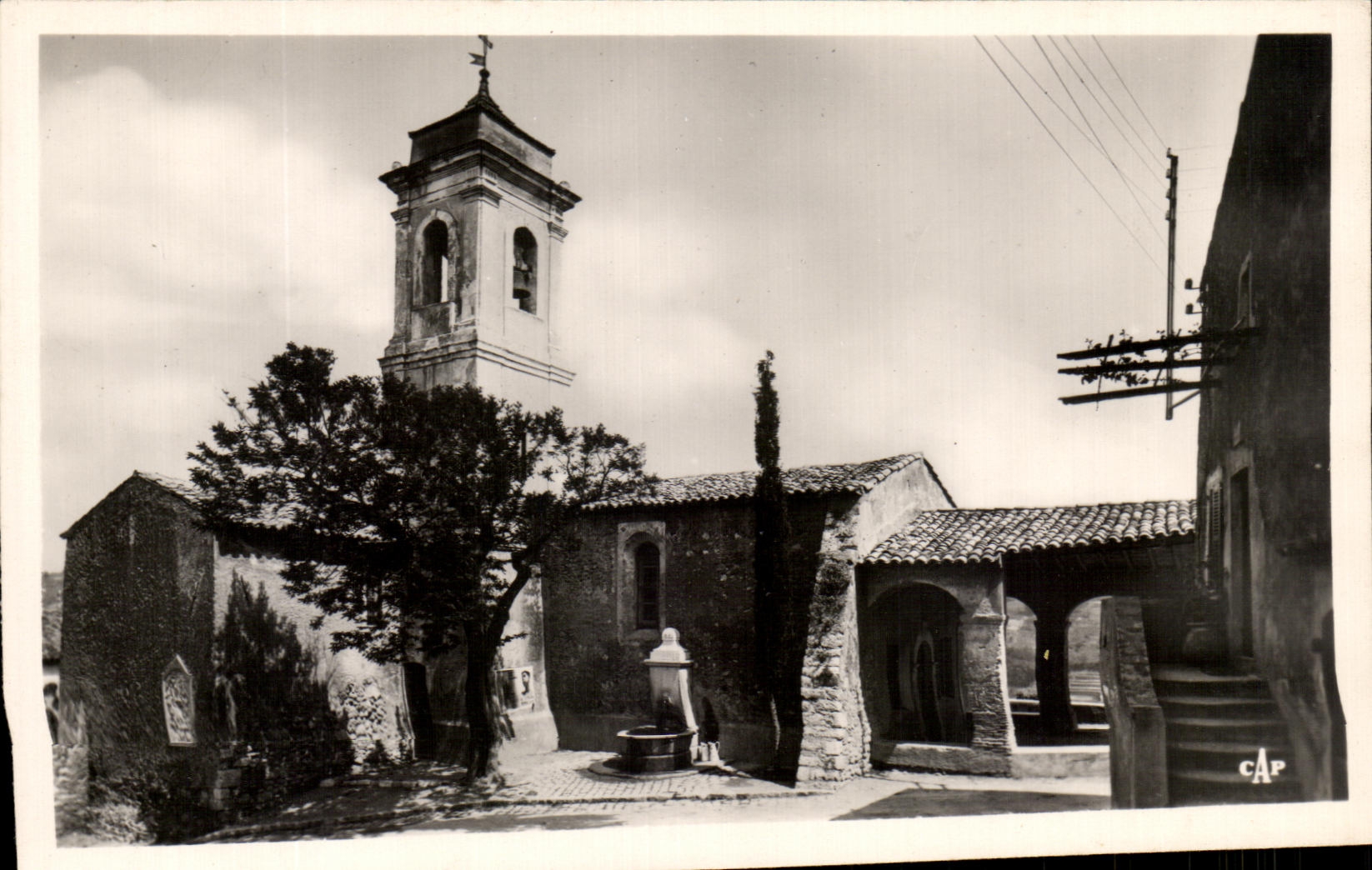 CPA Cagnes sur Mer Chapelle Ste Anne