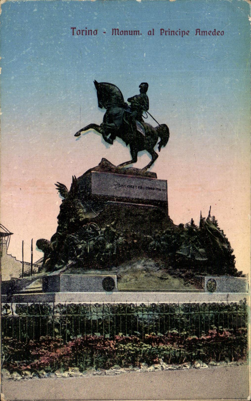 CPA Torino Monum Al Principe Amedeo