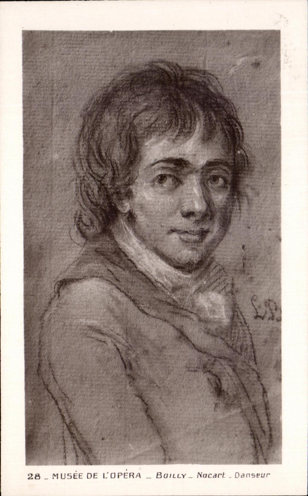 CPA Museum Of Opera Boilly Nacart Dancer