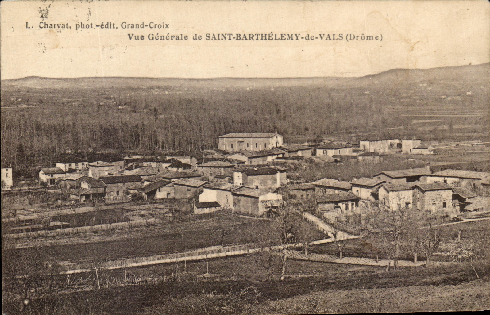 CPA View Of Saint Barthelemy Of Valleys