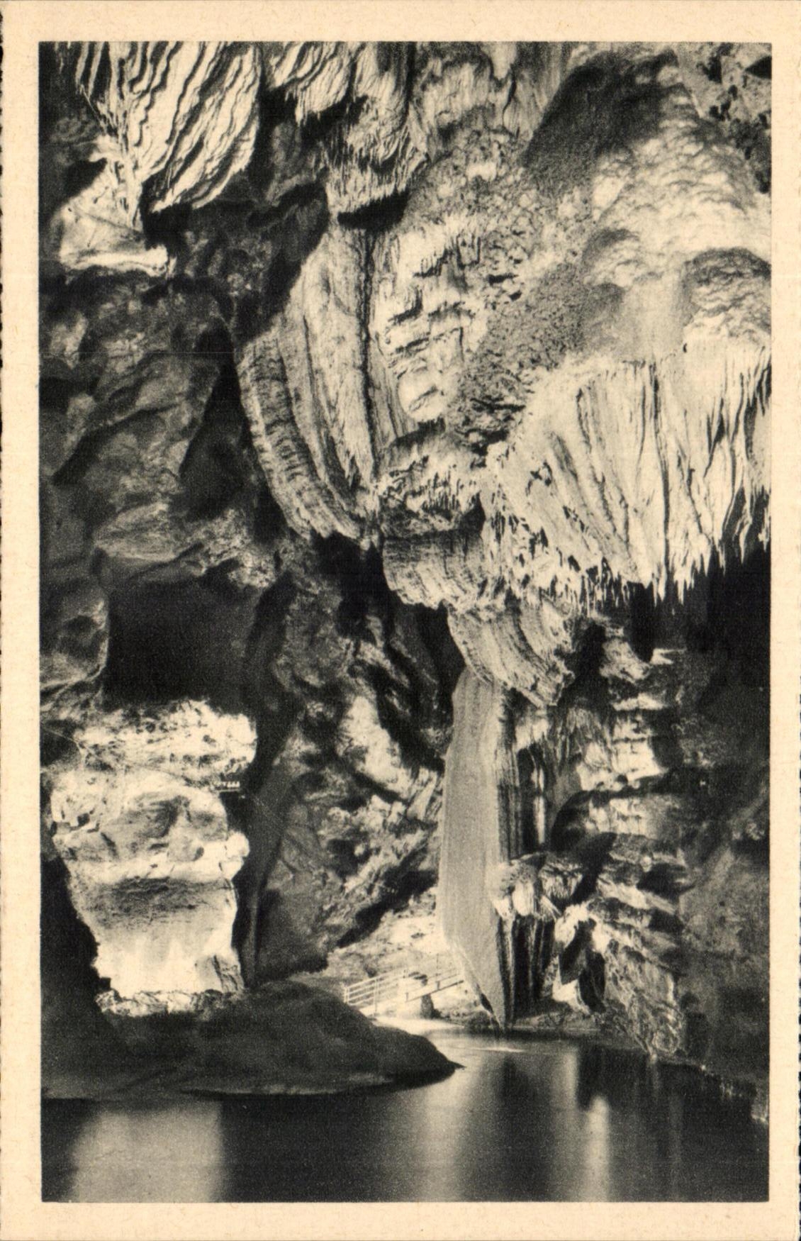 CPA Padirac Le Lac de la Plule 