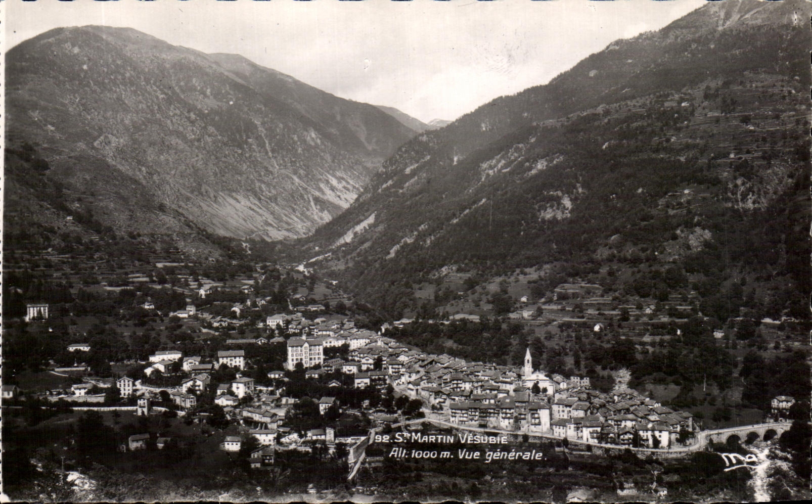 Holy CPSM Martin Vesubie View