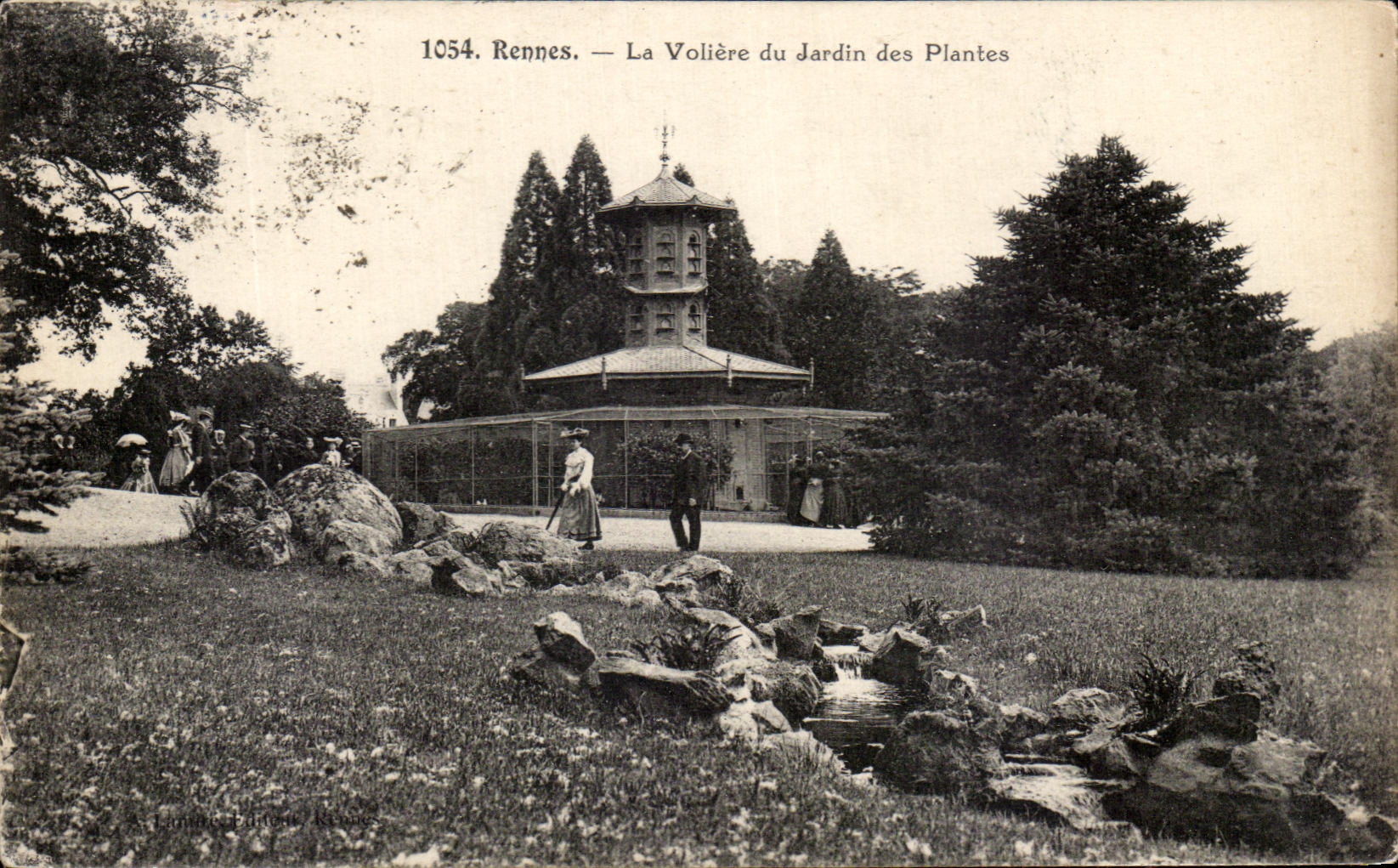 CPA Rennes La Voliere du Jardin des Plantes 