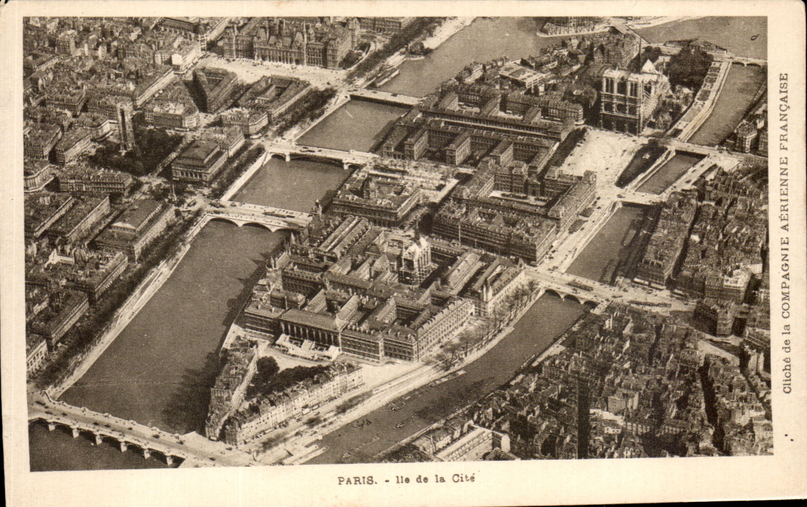 POSTAL Paris IIe de la VENDIMIA del ISCED Notre Dame