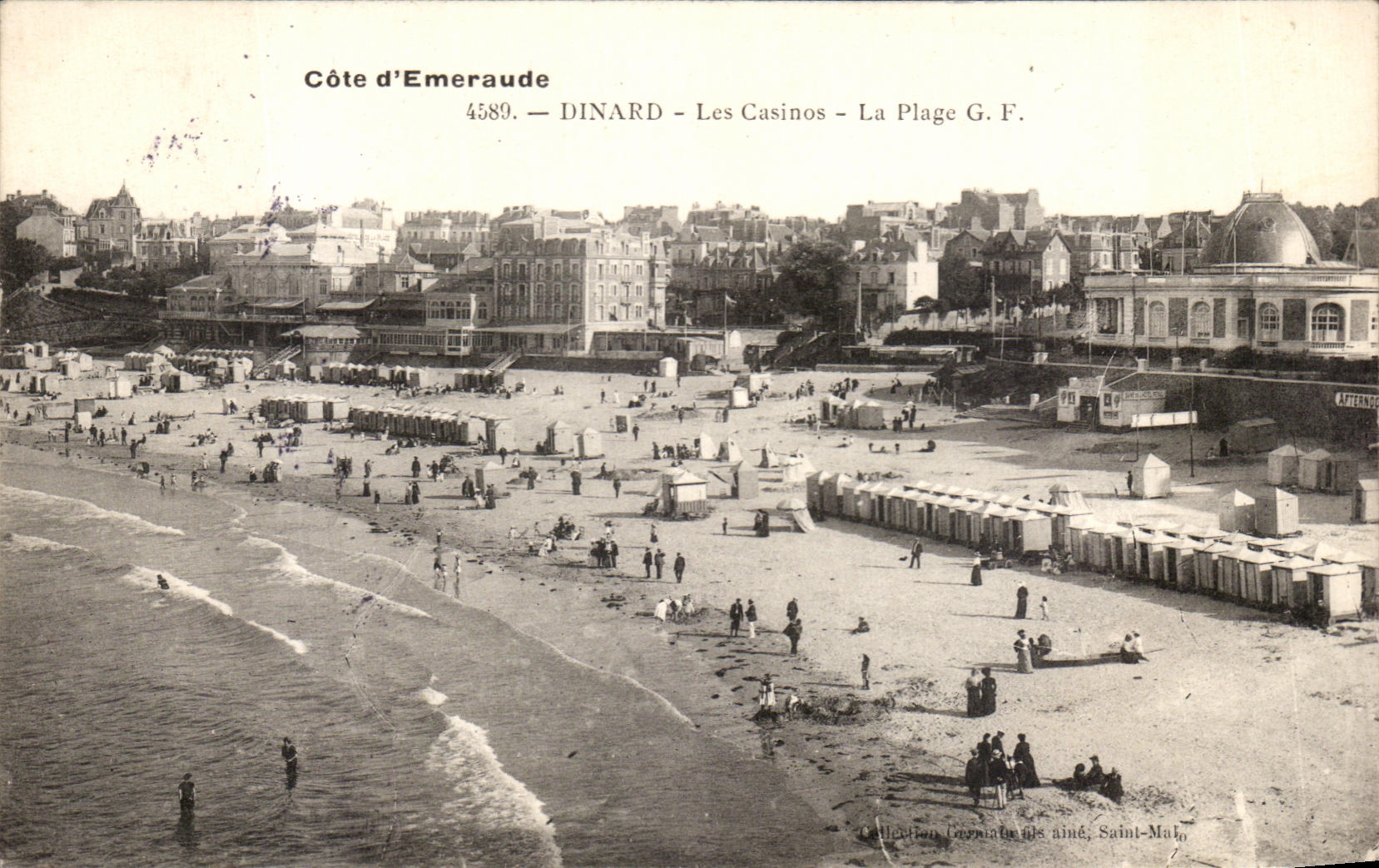 CPA Dinard Les Casinos La Plage 