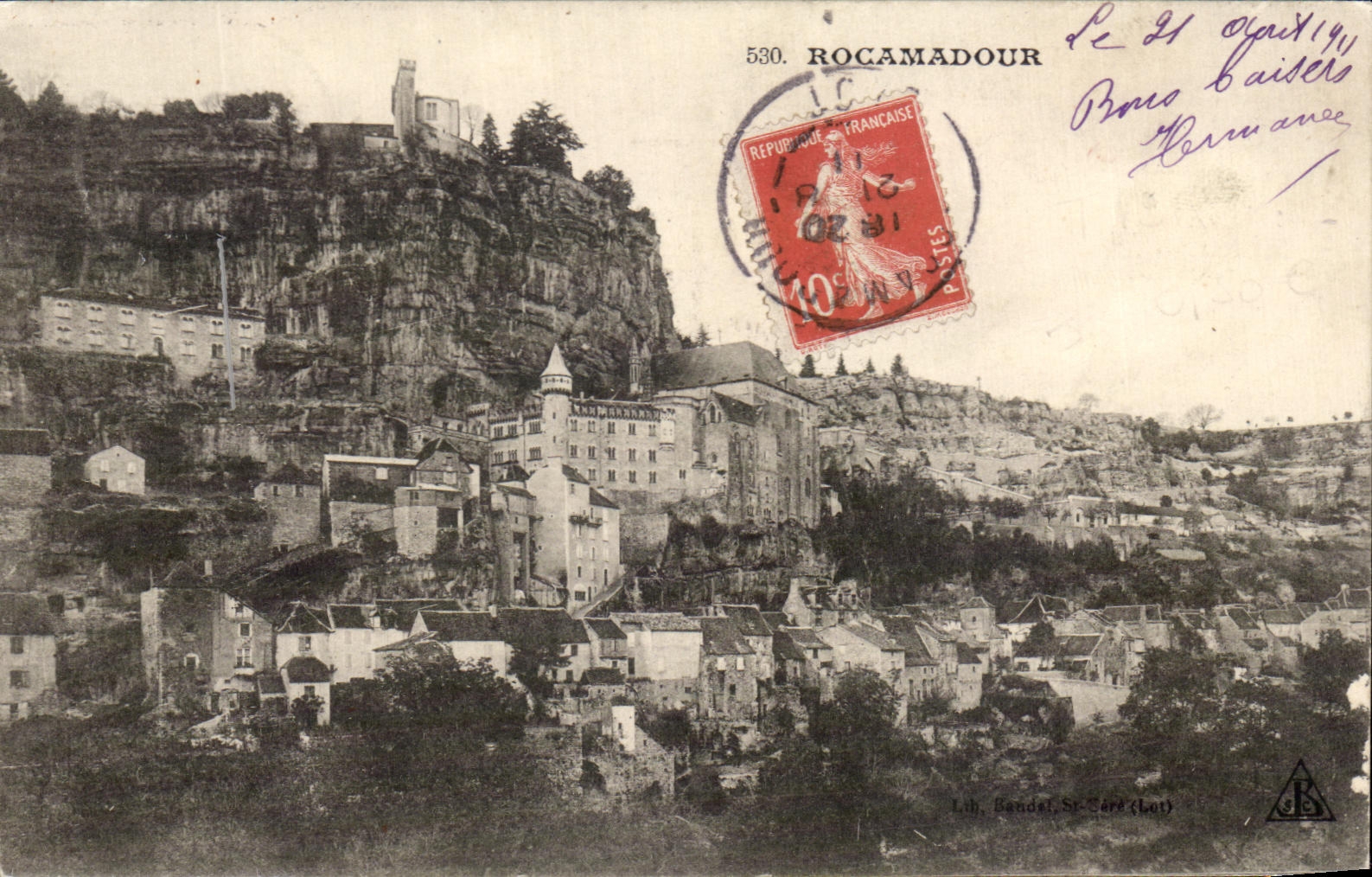 CPA Roc Amadour
