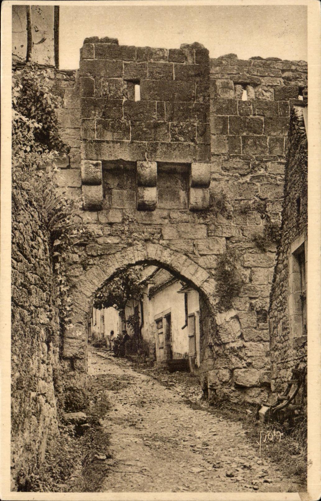 CPA Rocamadour La Porte Basse