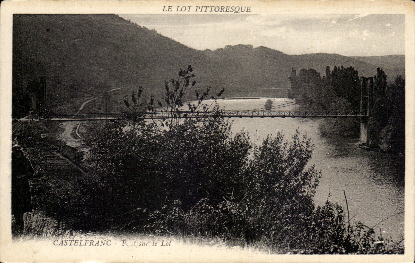CPA Castelfranc Pont Sur Le Lot 