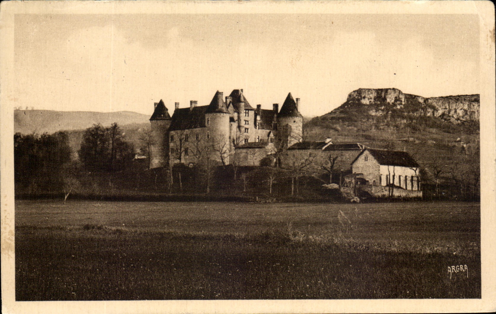 CPA Chateau De Montal Pres de St Cere