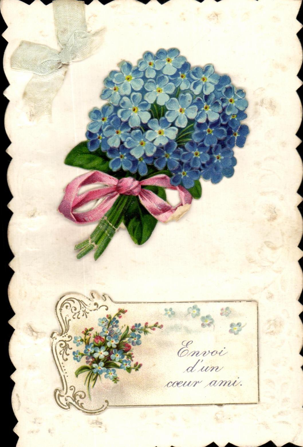 POSTAL de la VENDIMIA que envia D que una imaginacion amistosa del corazon florece