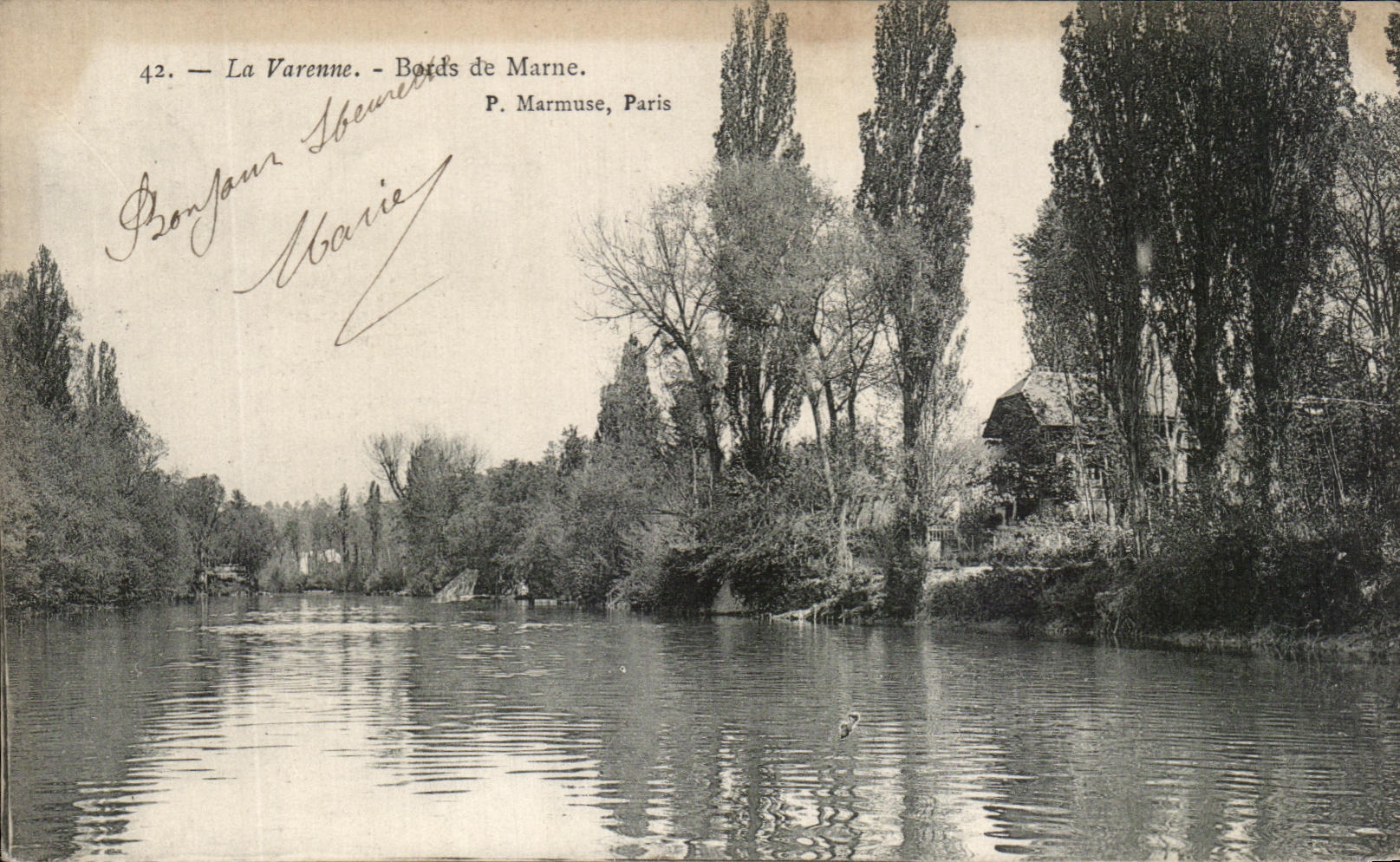 CPA La Varenne Bords de Marne