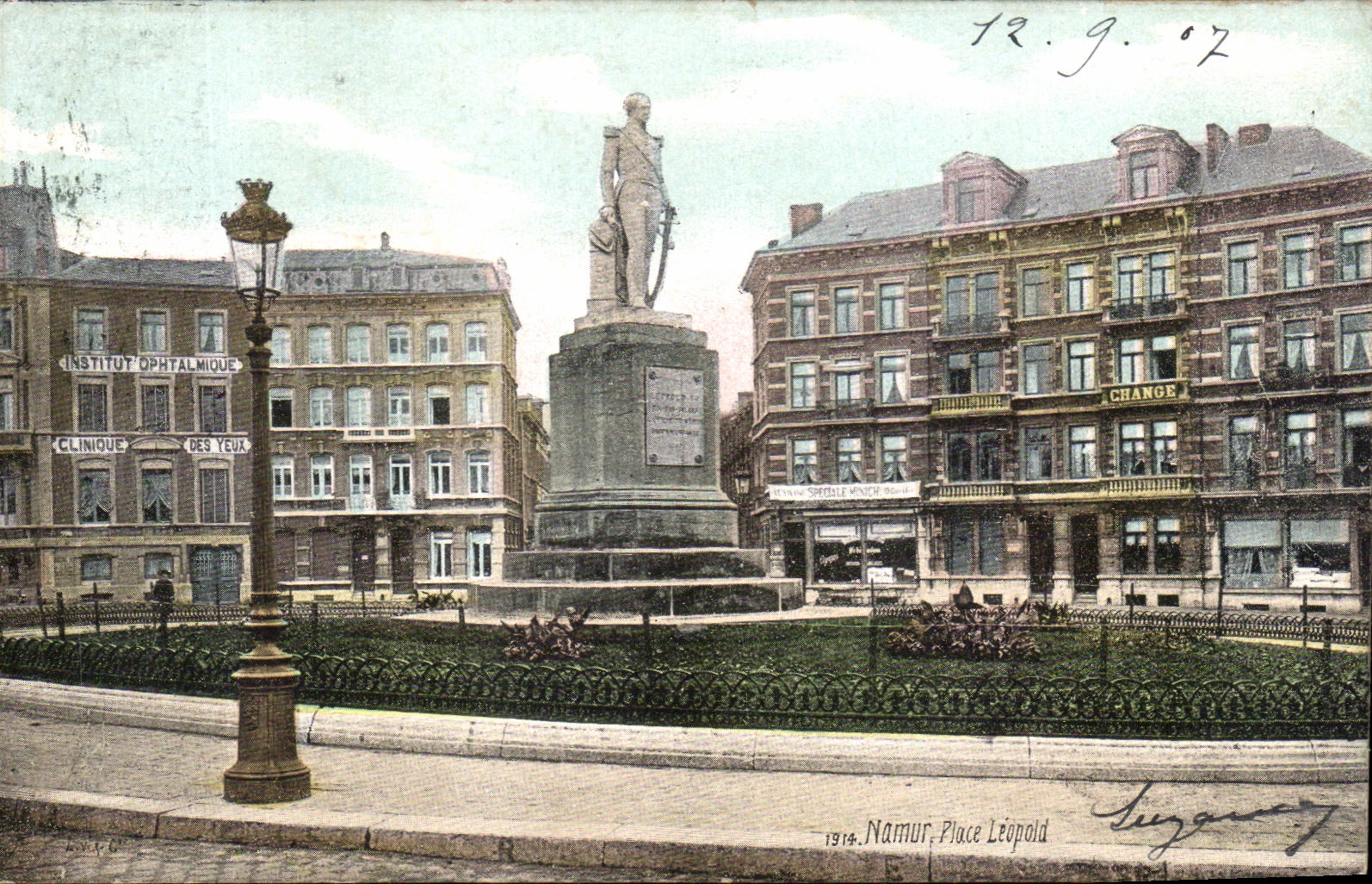 CPA Namur Place Leopold