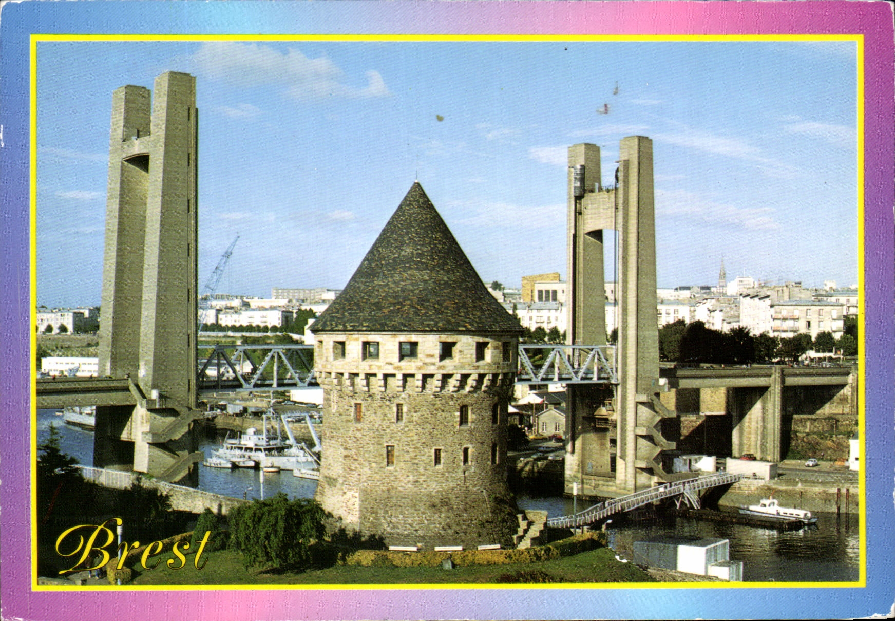 CPM Brest Grand port de guerre La tour de la Motte Tanguy