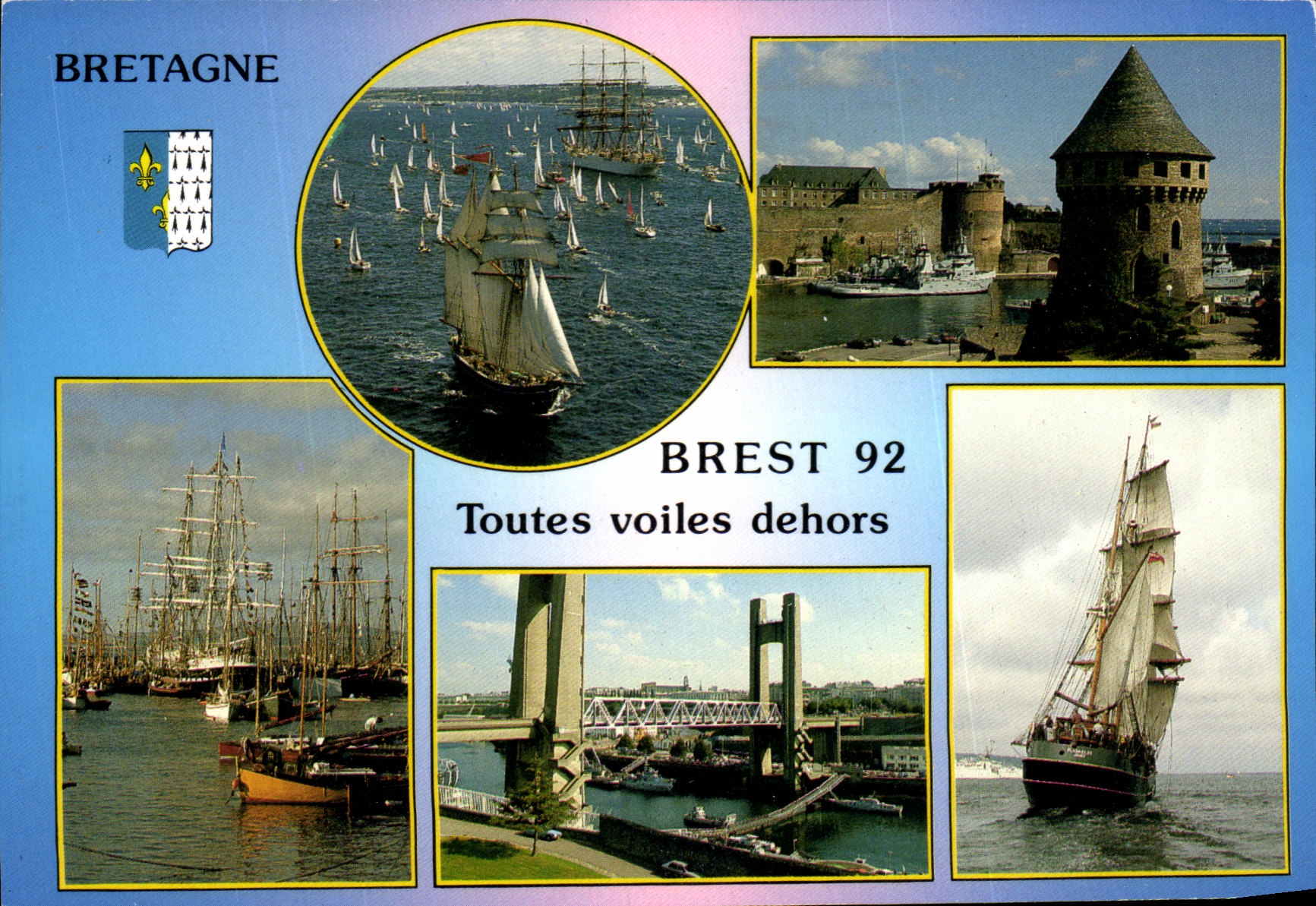 CPM Env De Brest Toutes Voiles Dehors 1992