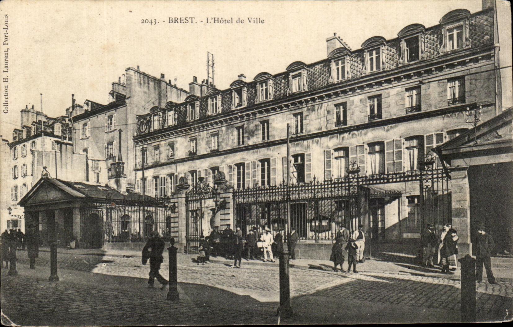 CPA Brest L Hotel De Ville