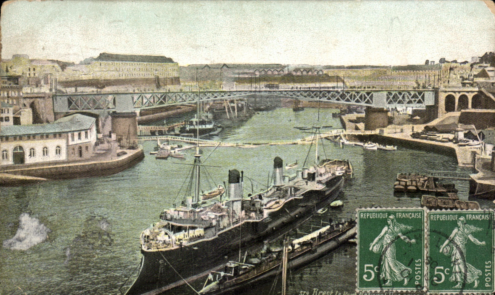 CPA Brest Pont national 