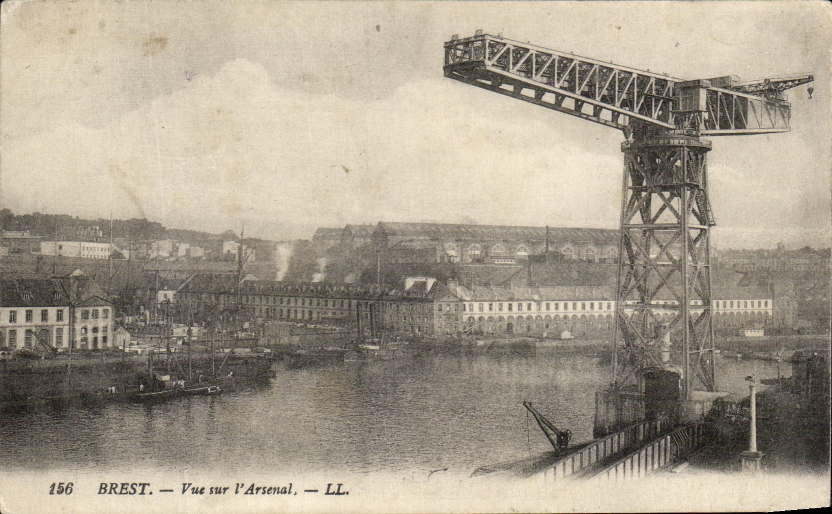 CPA Brest Vue Sur L Arsenal 