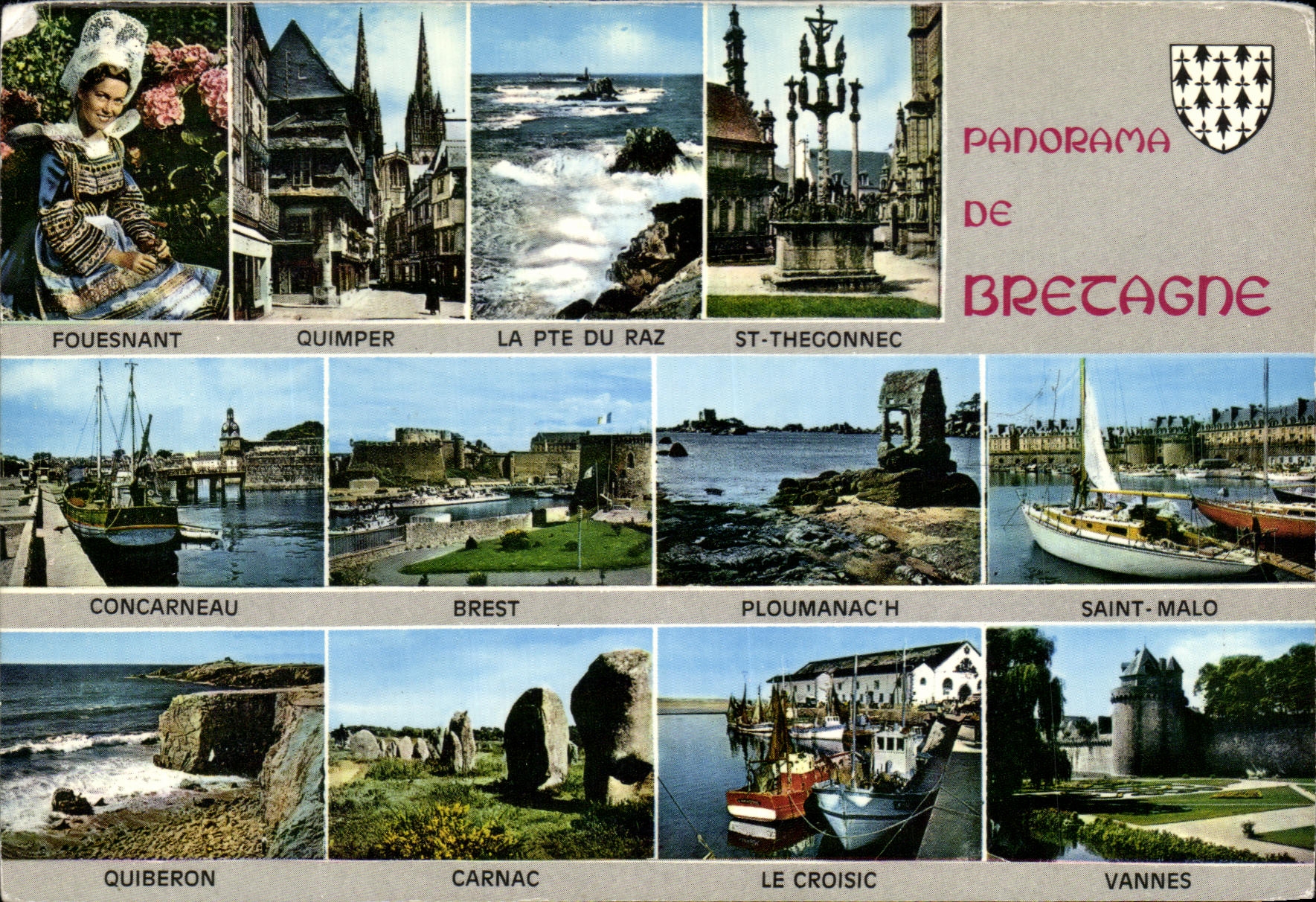 CPM Brest Panorama De Bretagne 