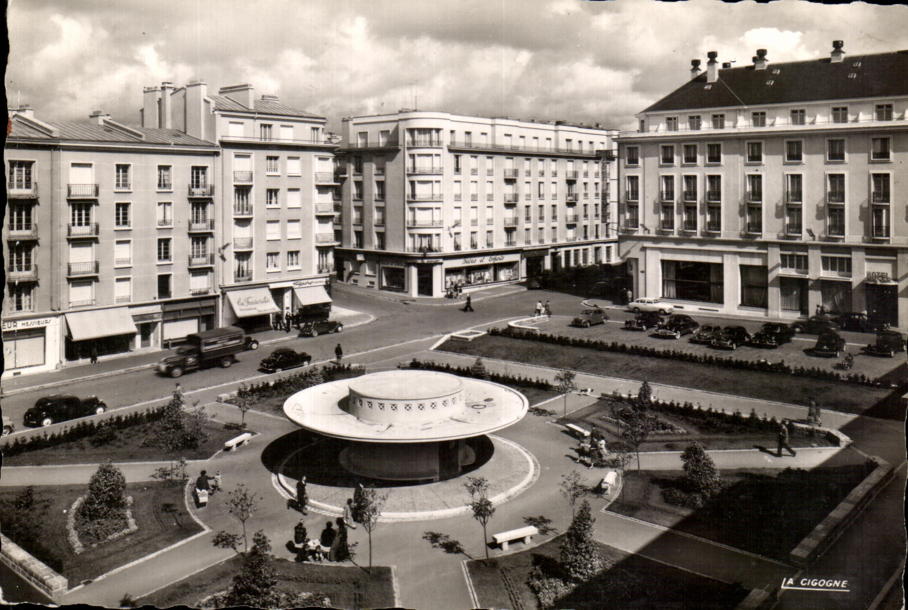CPSM Brest Place De La Tour 