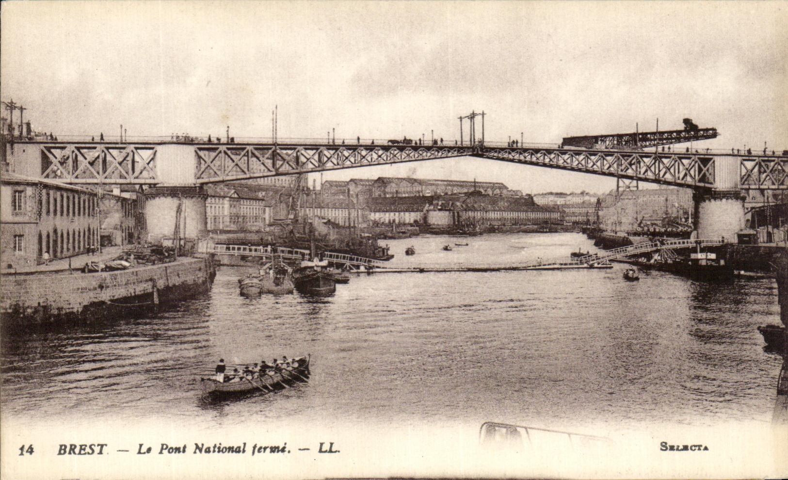 CPA Brest Le Pont National Ferme