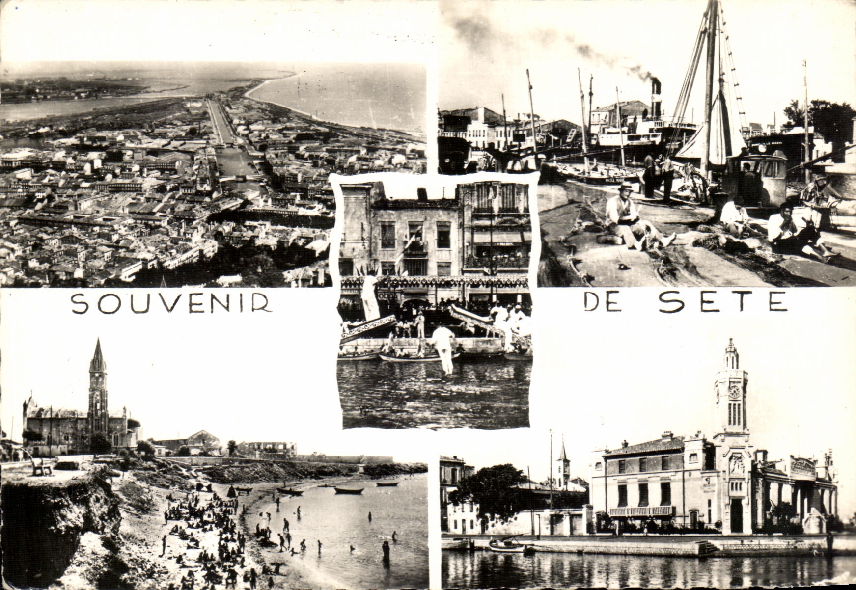 CPSM Souvenir De Sete