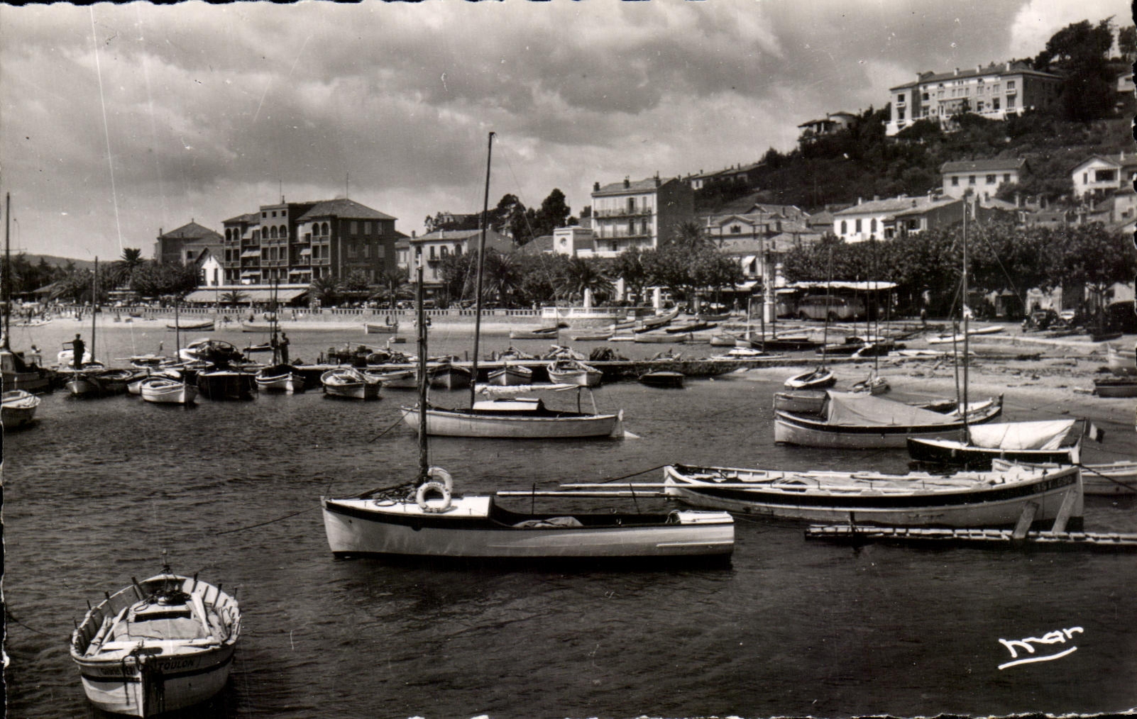 CPSM Le Lavandou Le Port Bateaux