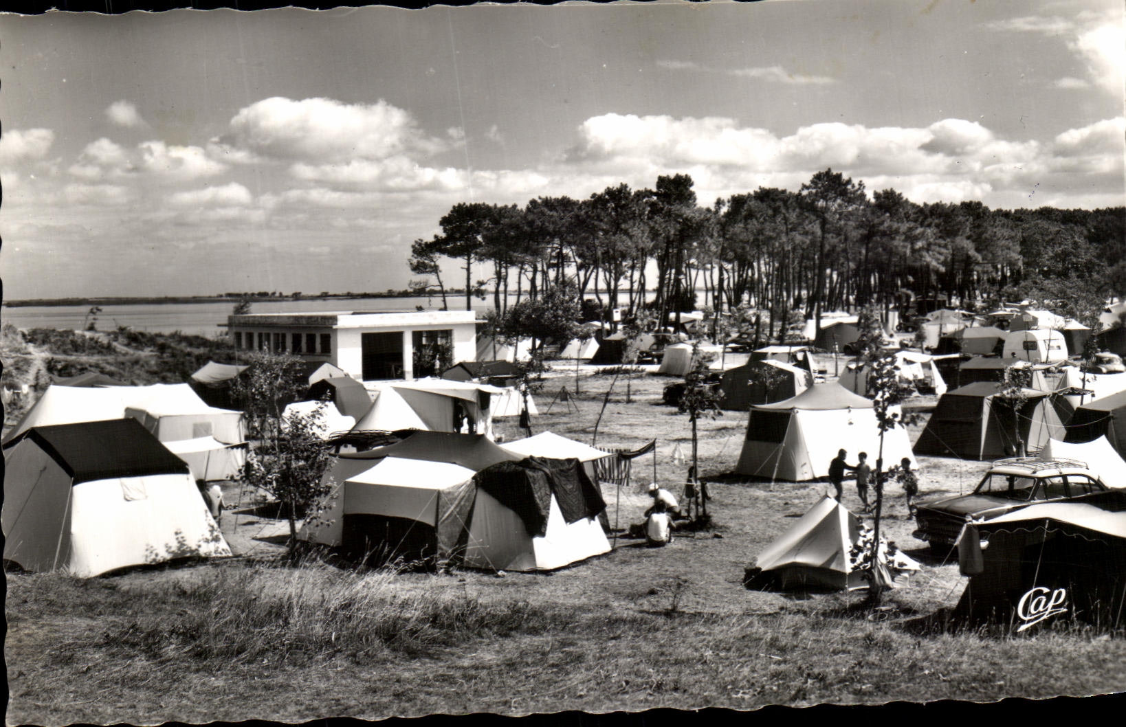 CPSM Fouras the Camp site At the seaside