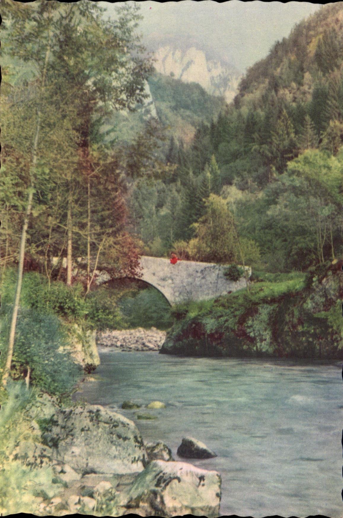 CPSM Falls of Dranse Towards Abundance