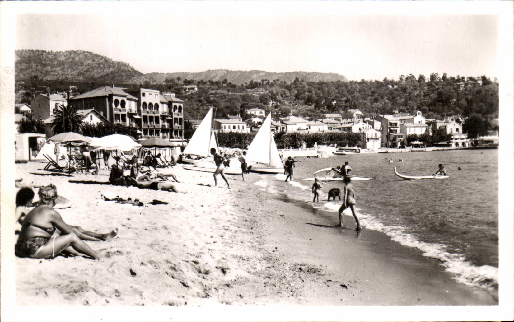 CPSM Le Lavandou La Plage