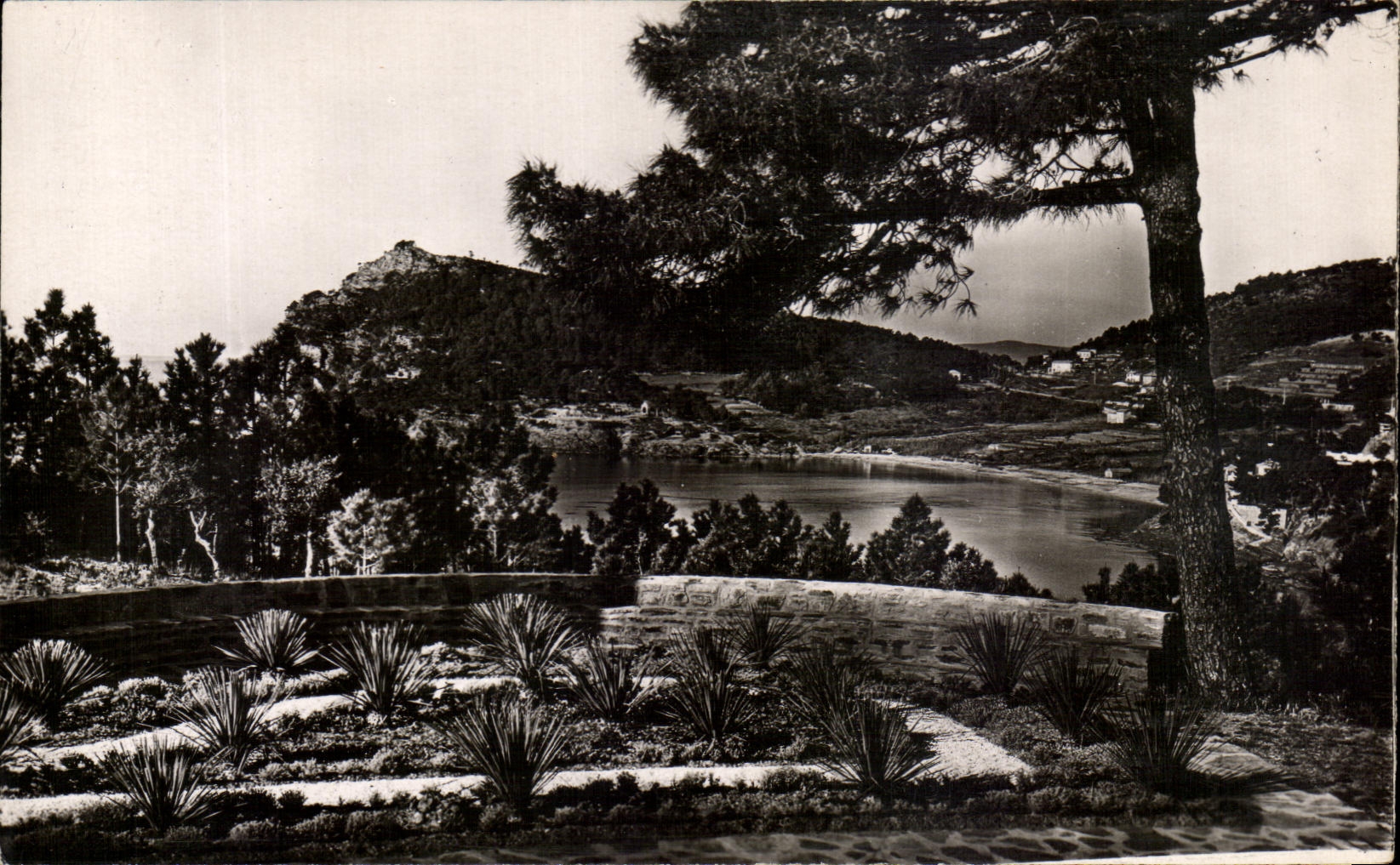 CPSM Pramousquier La Plage et le Cap Negre