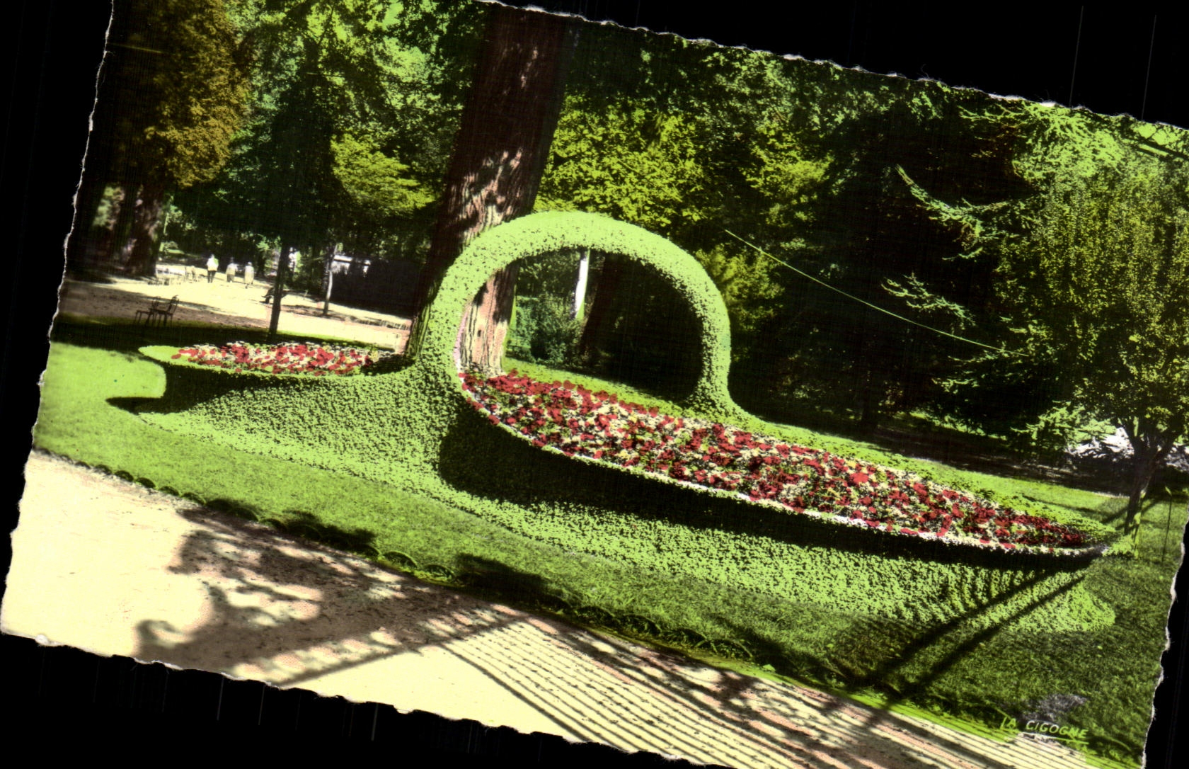 CPSM Bordeaux the Basket of the Public garden