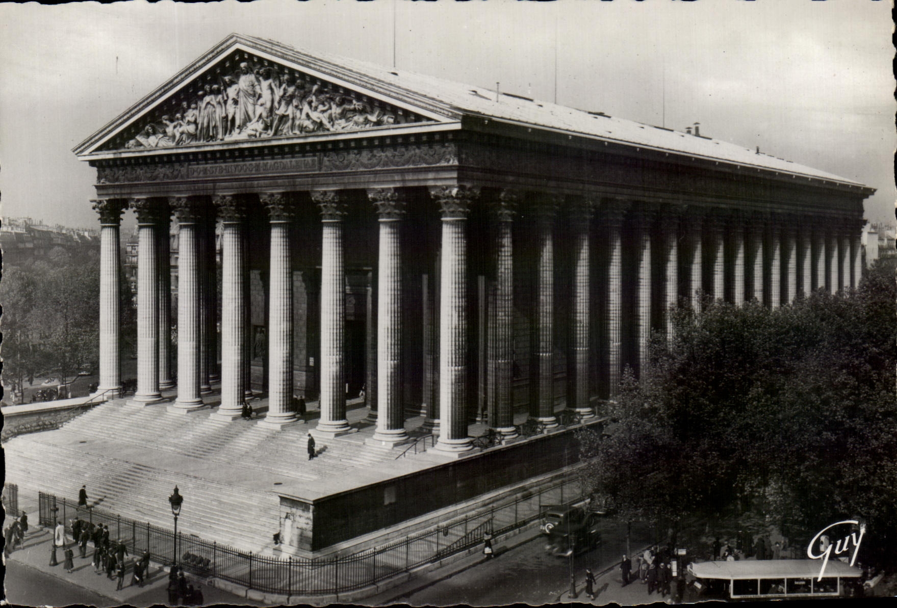 CPSM Paris Its Wonders Church of the Madeleine