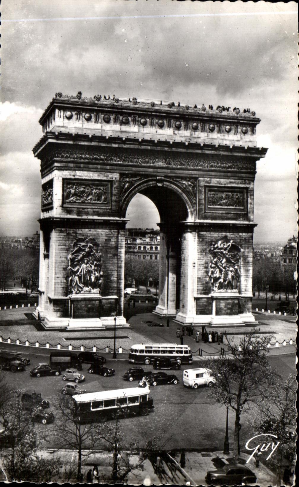 CPSM Paris Ses Merveilles L Arc de Triomphe de L Etoile