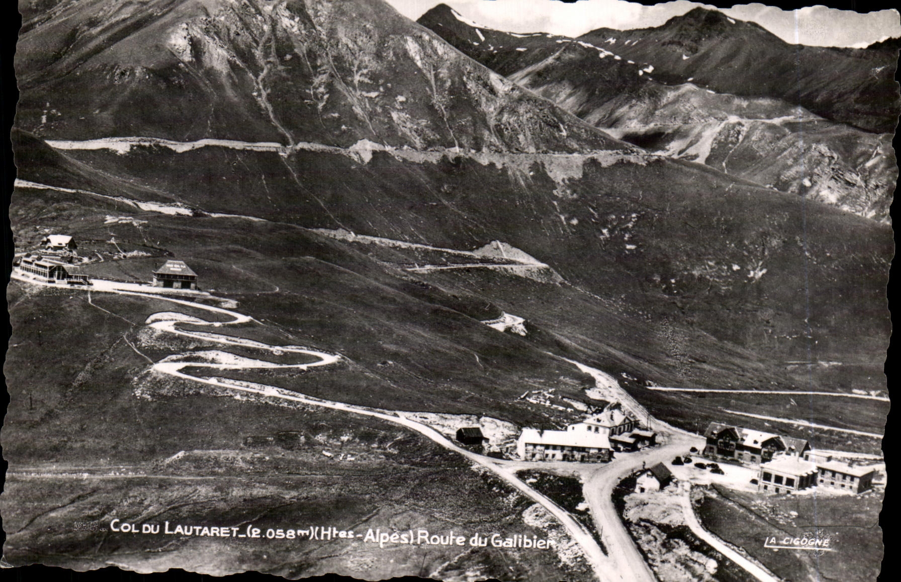 CPA Col Du Lautaret Route du Galibier