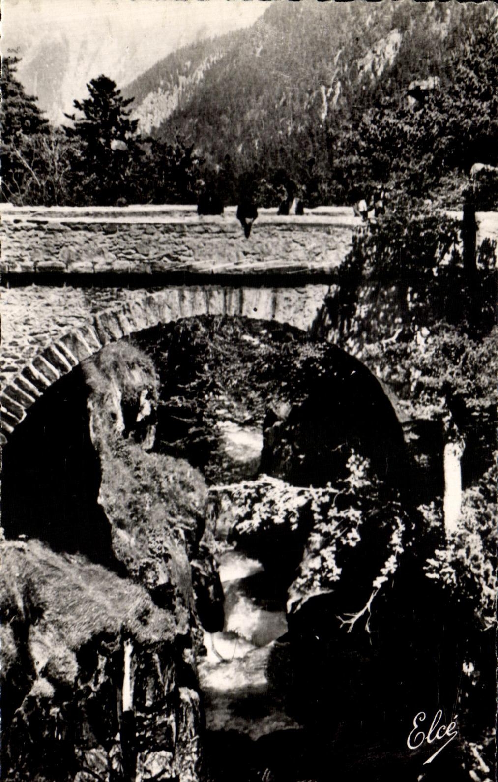 CPSM Hautes Pyrnees Cauterets Le Pont d Espagne