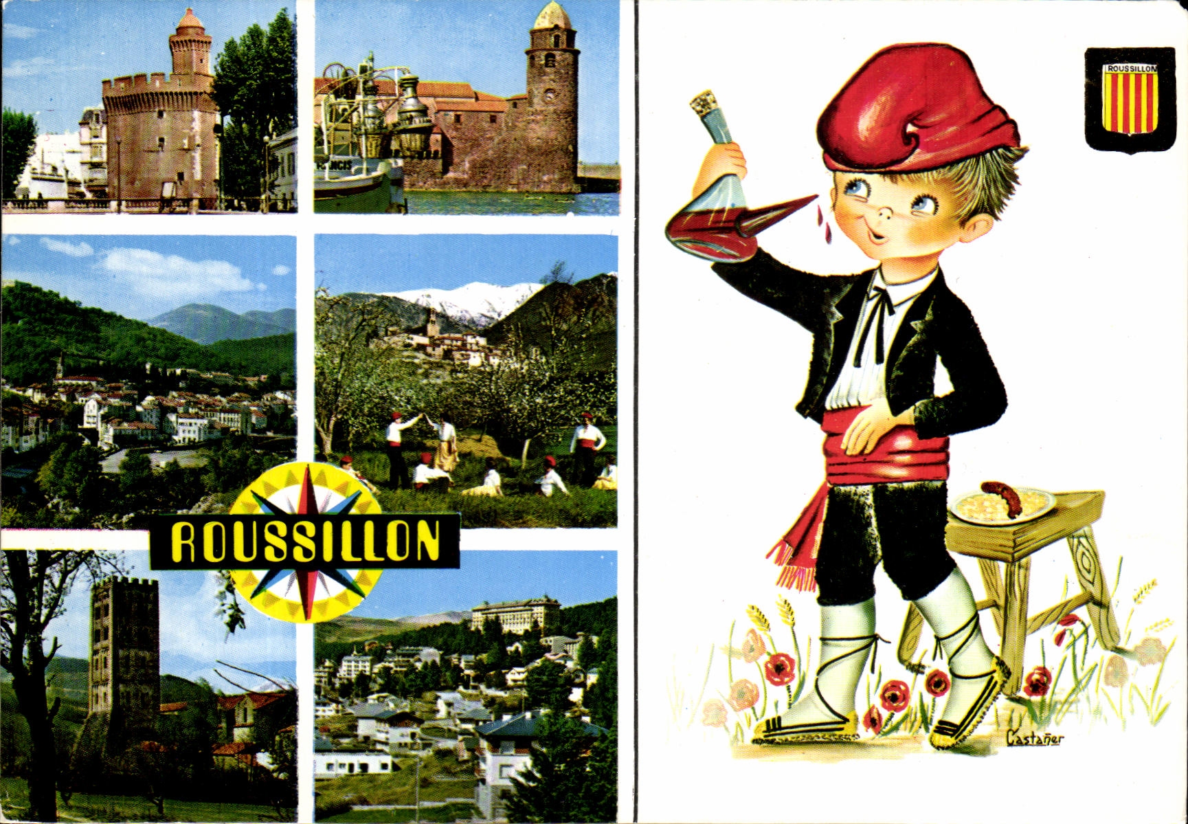 CPM Roussillon Perpignan Collioure Amelie les Bains 