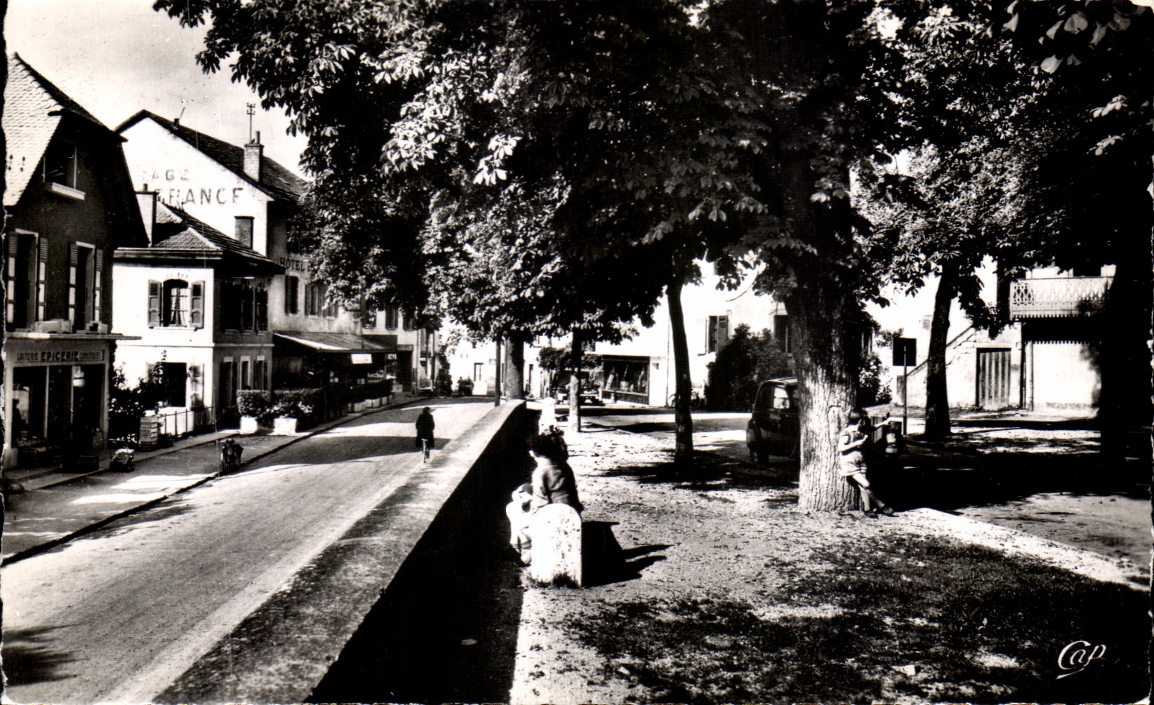 MODERN CARD Holy Julien In Genevese the Walk and L Hotel of France