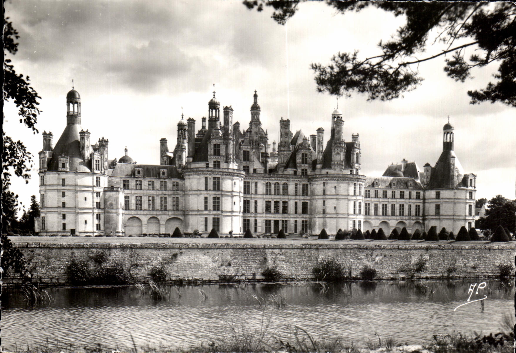 CPSM Chambord Le Chateau Facade Principale
