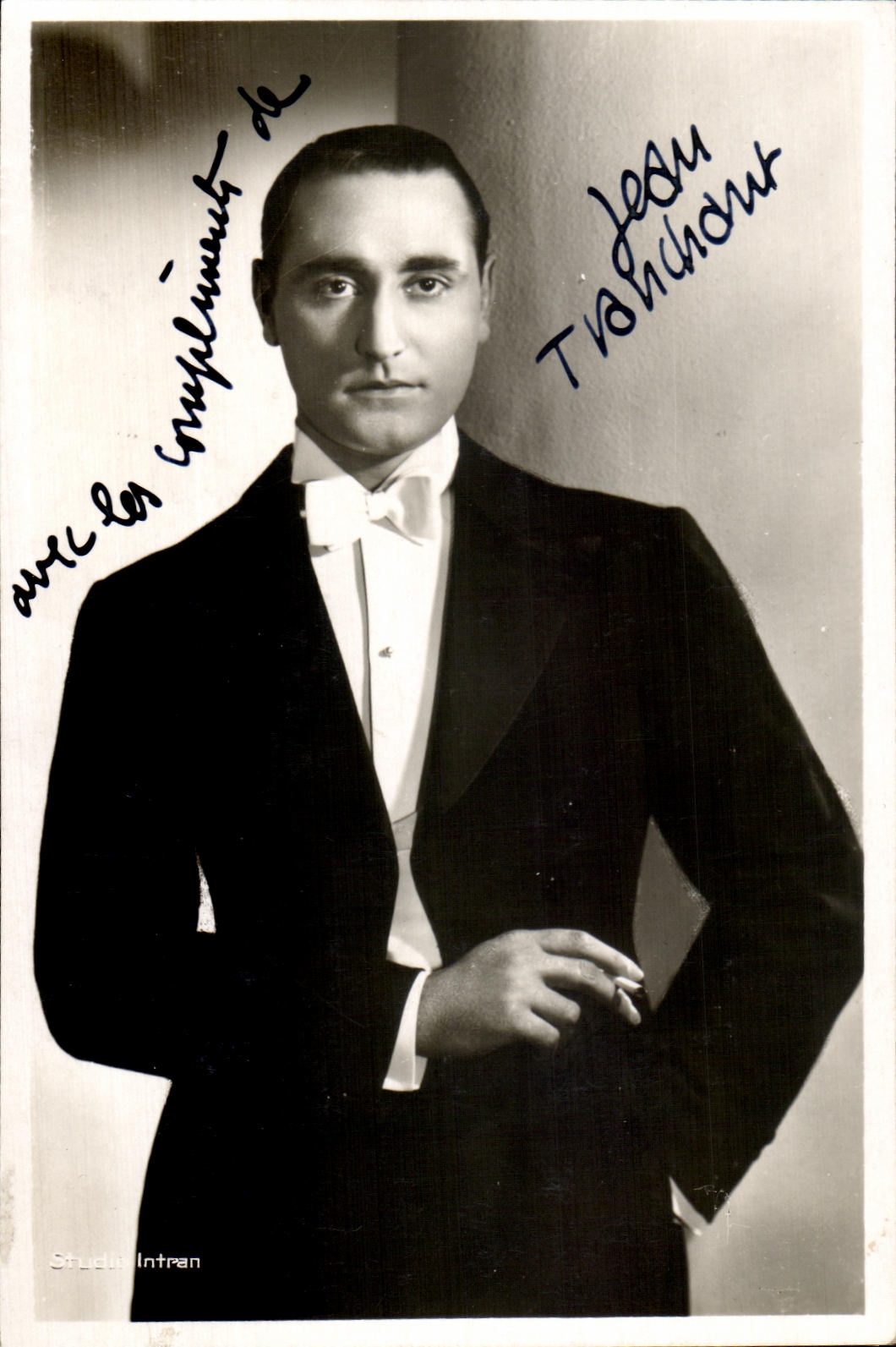 MODERN CARD dedicacee Sharp Jean