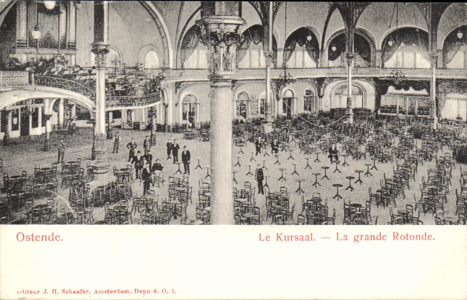 CPA Ostende Le Kursaal La Grande Rotonde