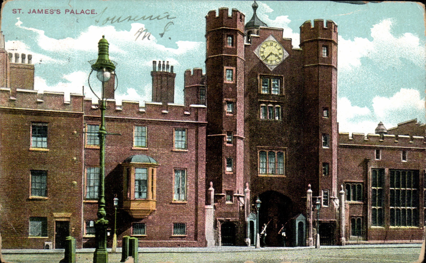VINTAGE POSTCARD St James De luxe hotel