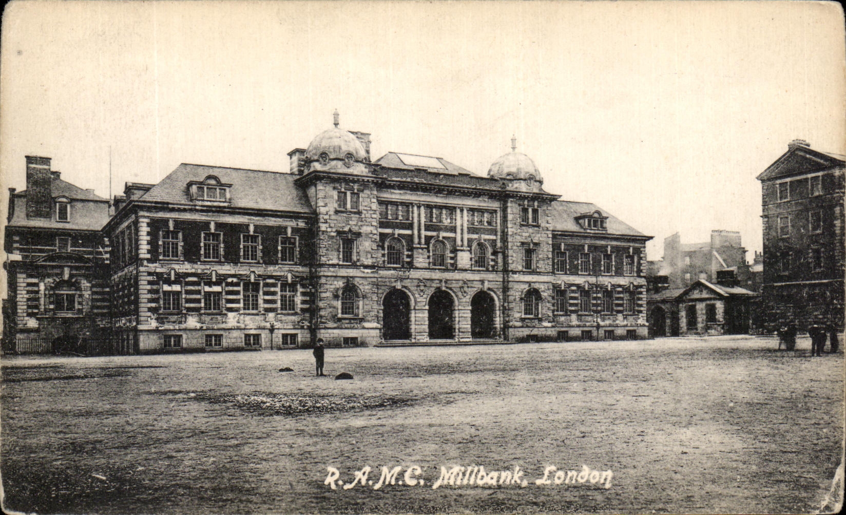 VINTAGE POSTCARD Millbank London
