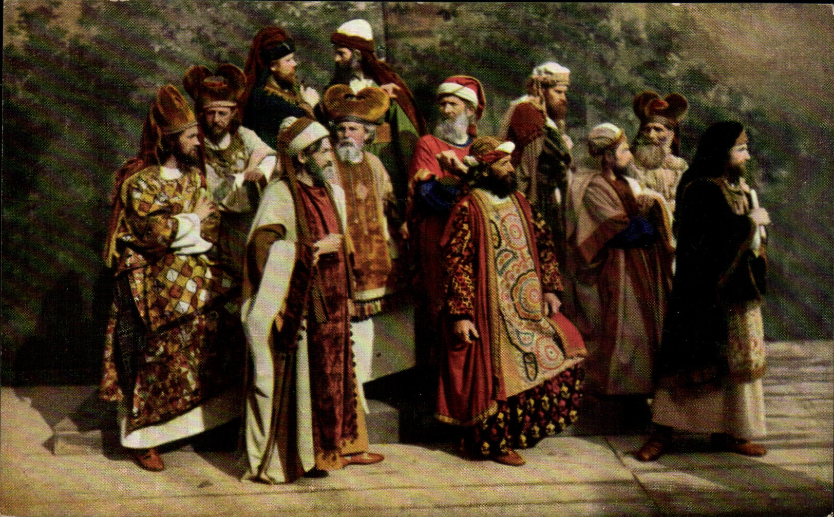 VINTAGE POSTCARD the Magi