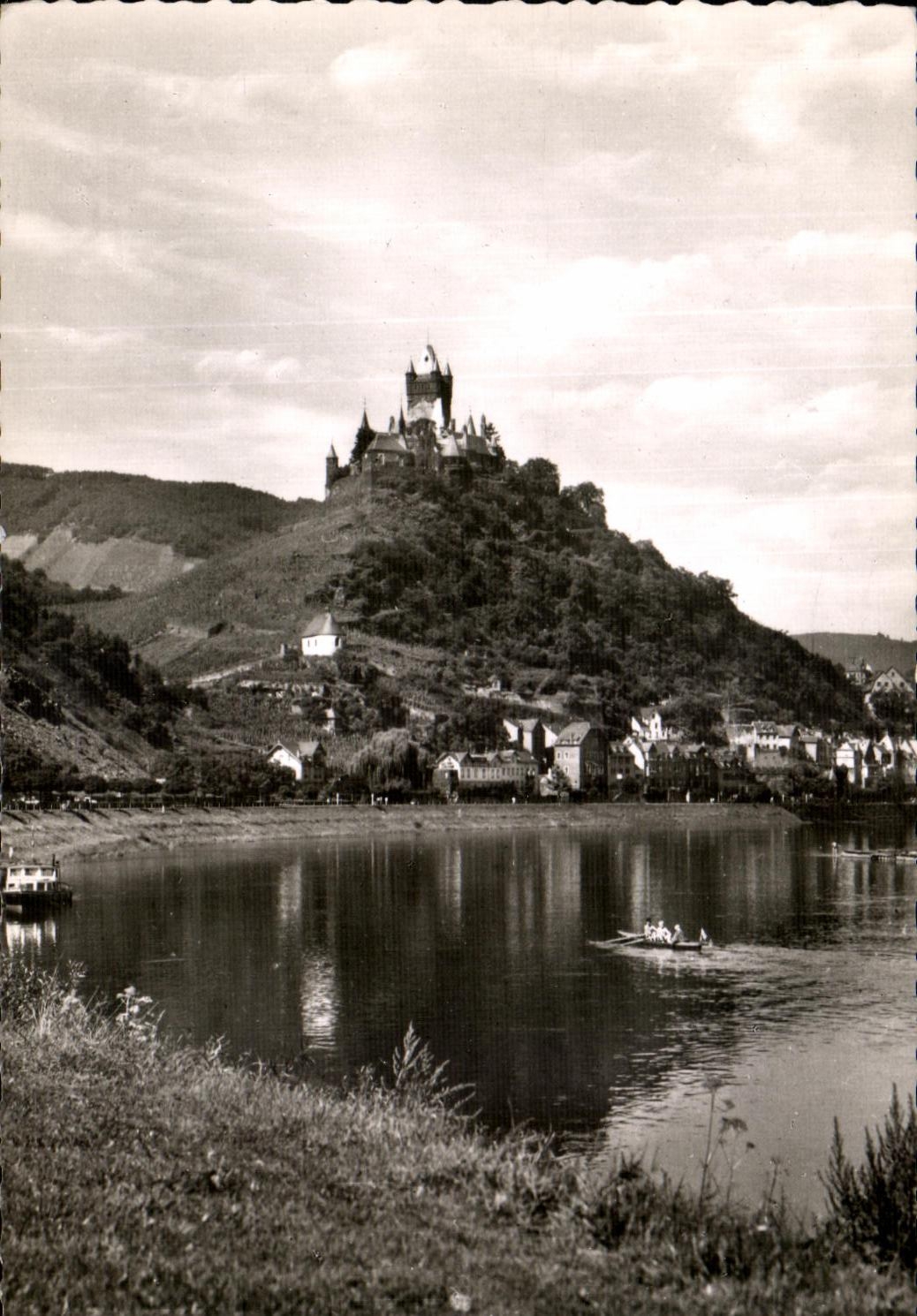 MODERN CARD Grub Aus Cochem year Der Mosel