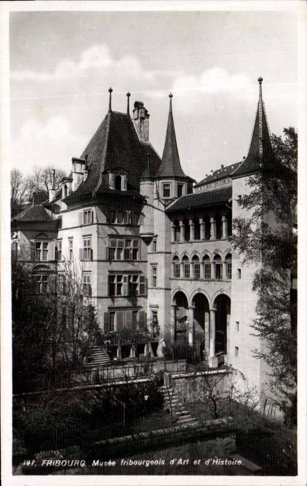 CPA Fribourg Musee Fribourgeois d Art et d Histoire