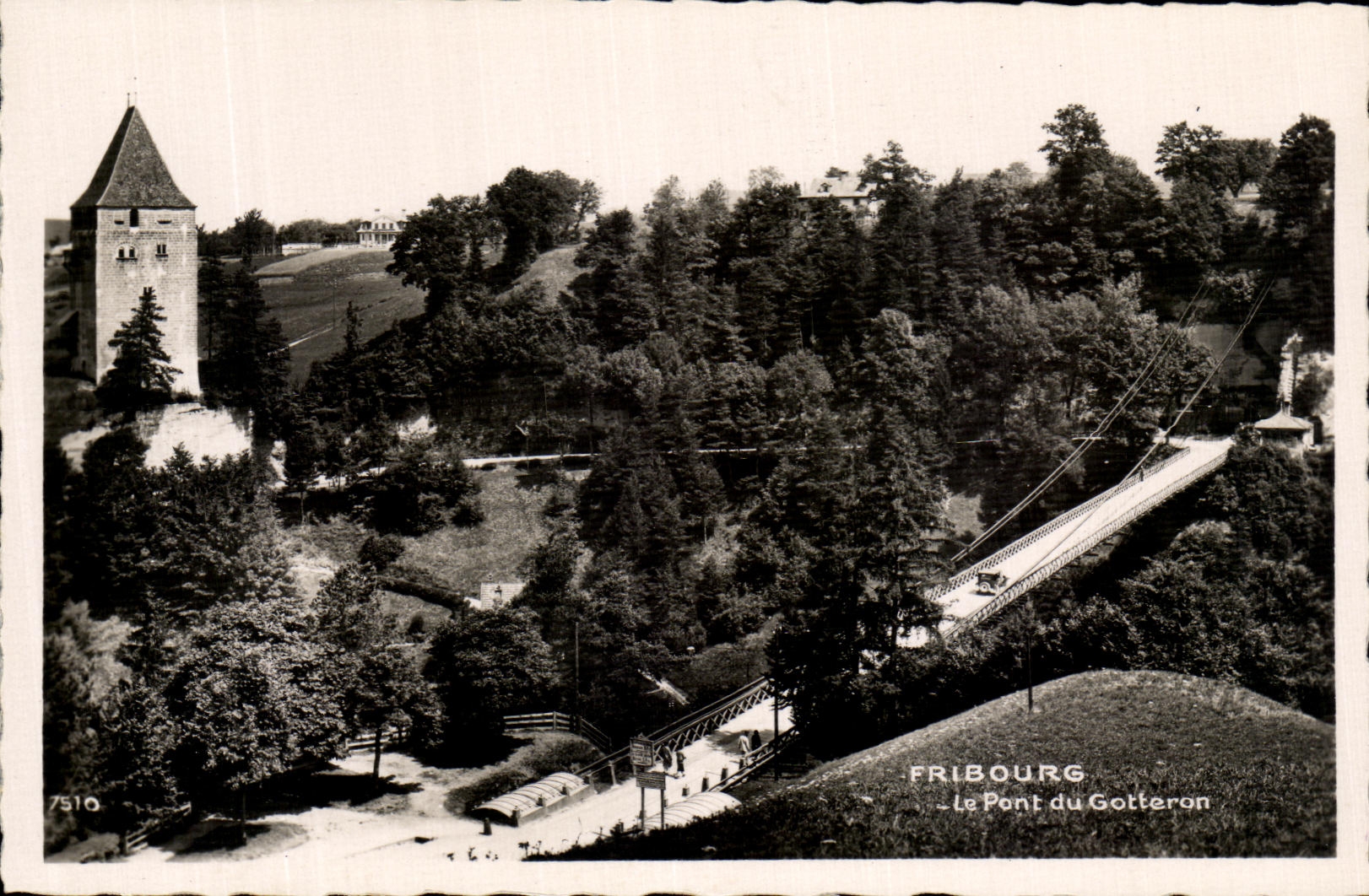 CPA Fribourg Le Pont du Gotteron