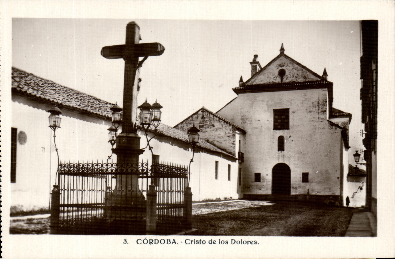 POSTAL Cordoba Cristo de Los Dolores de la VENDIMIA