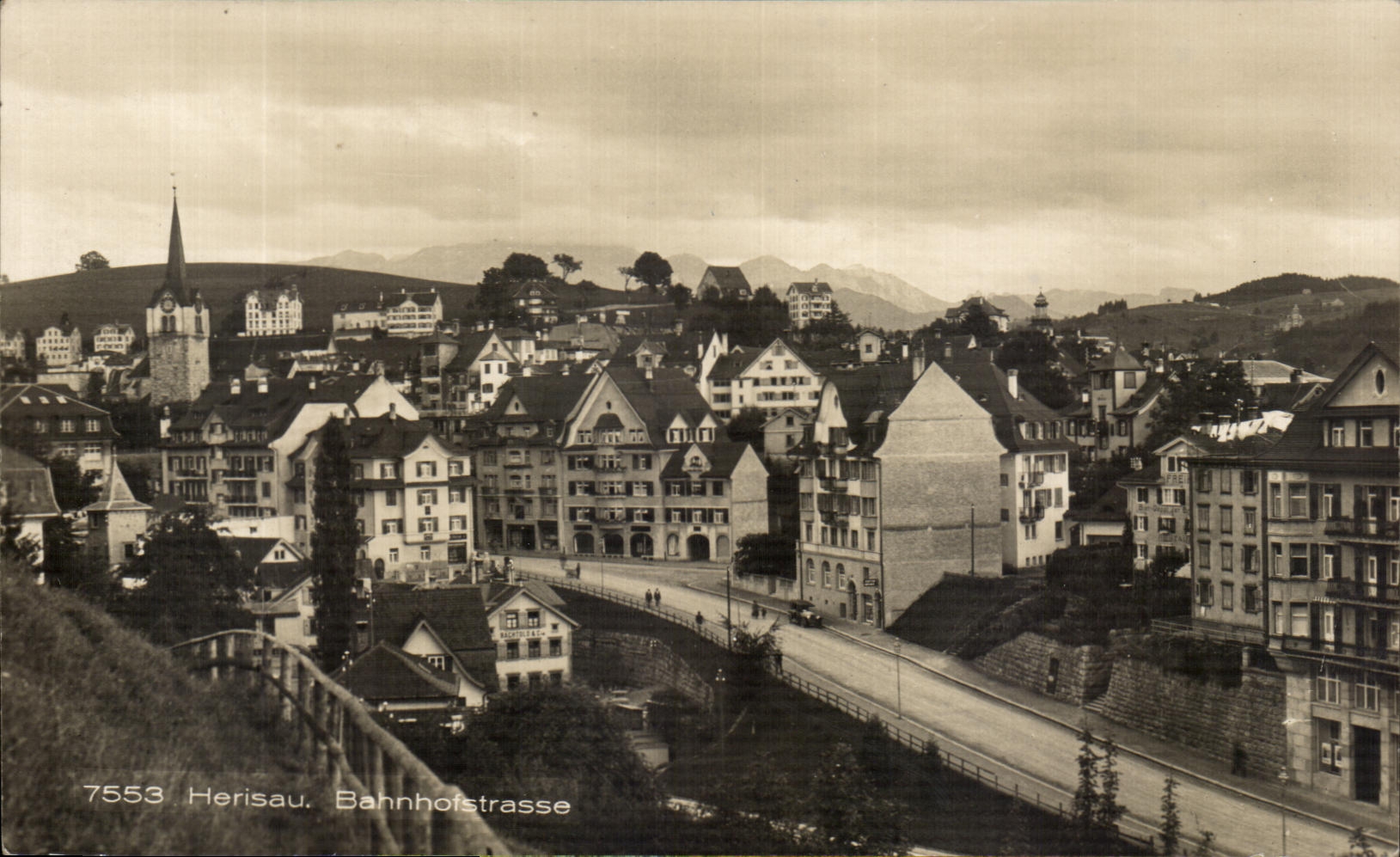 CPA Herisau Bahnhofstrasse