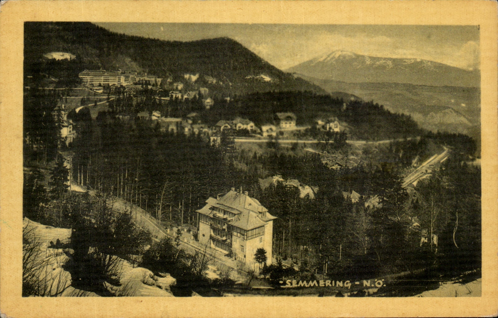 VINTAGE POSTCARD Semmering