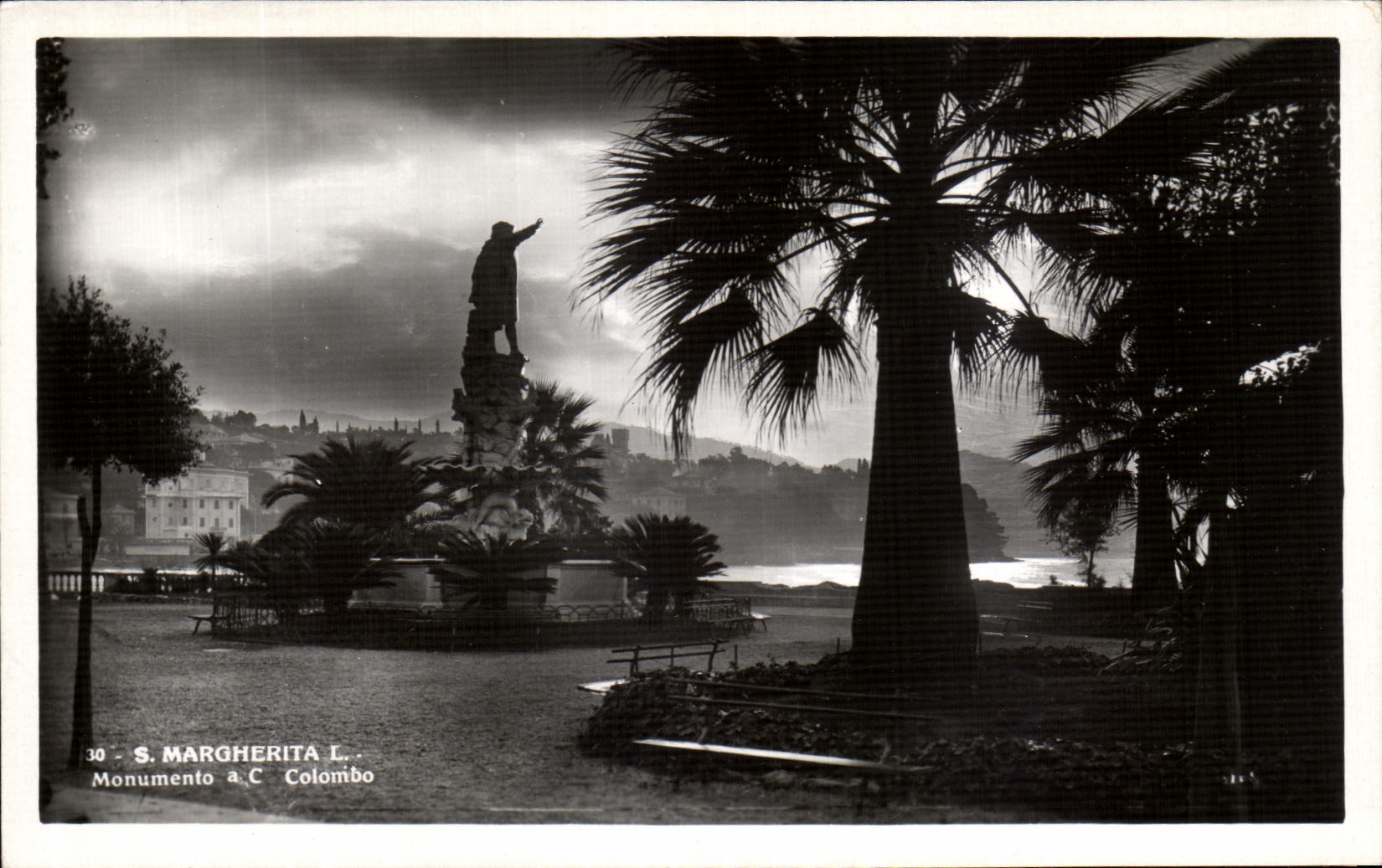 CPA Margherita Monument A C colombo
